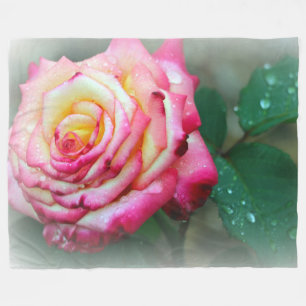 Fleece Blanket/Rose