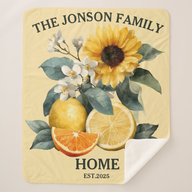 Fleece Blanket Sherpadecke (Vorderseite)