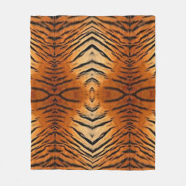 Fleece Blanket Tiger style