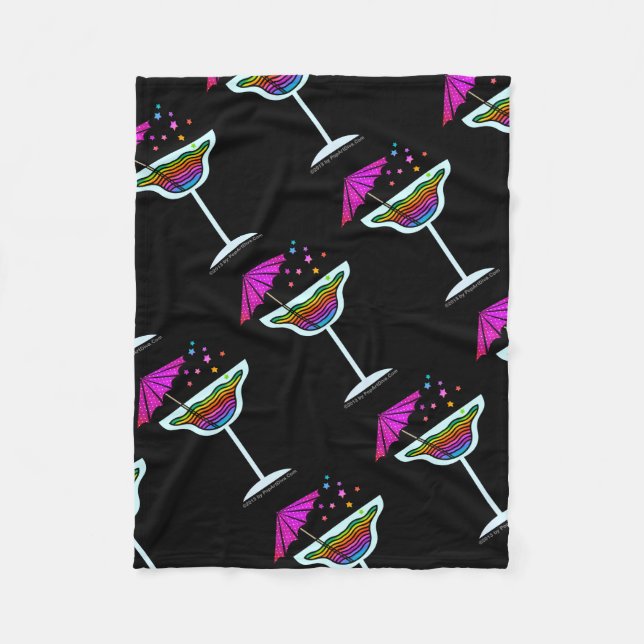 FLEECE BLANKETS - MARGARITA-DESIGN (Vorderseite)