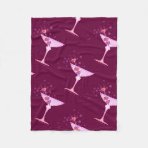FLEECE BLANKETS - PINK MARTINI