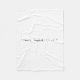 Fleece-Decke, 76 cm x 102 cm Fleecedecke