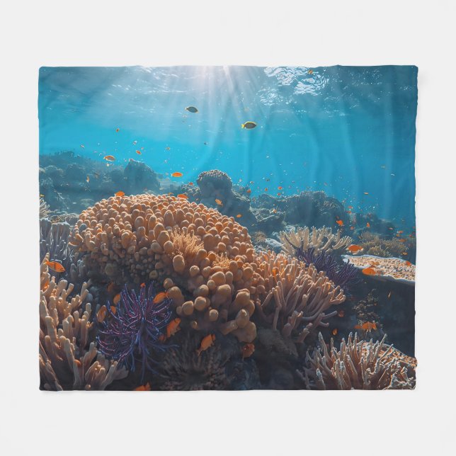 Fleece-Decke Fleecedecke (Vorderseite (Horizontal))