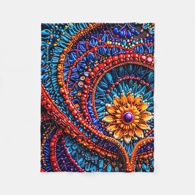 Fleece-Decke Fleecedecke (Vorderseite)