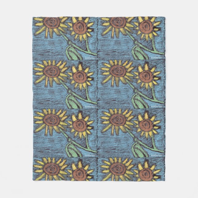 Fleece-Decke Fleecedecke (Vorderseite)