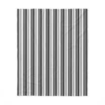 Fleece-Decke mit individuellem Vierfarbenstreifen