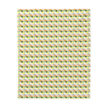 Fleece-Decke mit maßgeschneiderten Muschelschalen