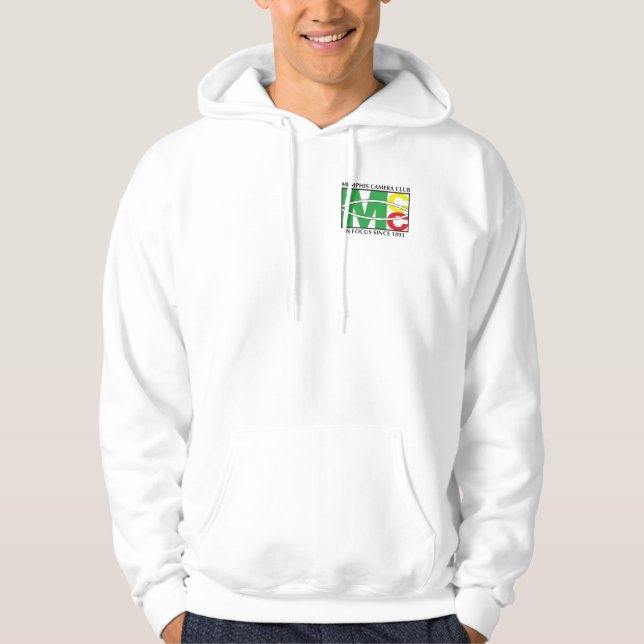 Fleece für männliche klassische Logos Hoodie (Vorderseite)