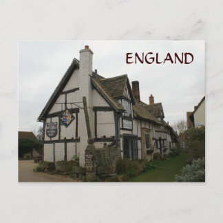 Fleece Inn Pub Postkarte