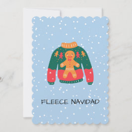 Fleece Navidad - Funny Christmas Sweater Design