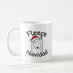 Fleece Navidad Kaffeetasse