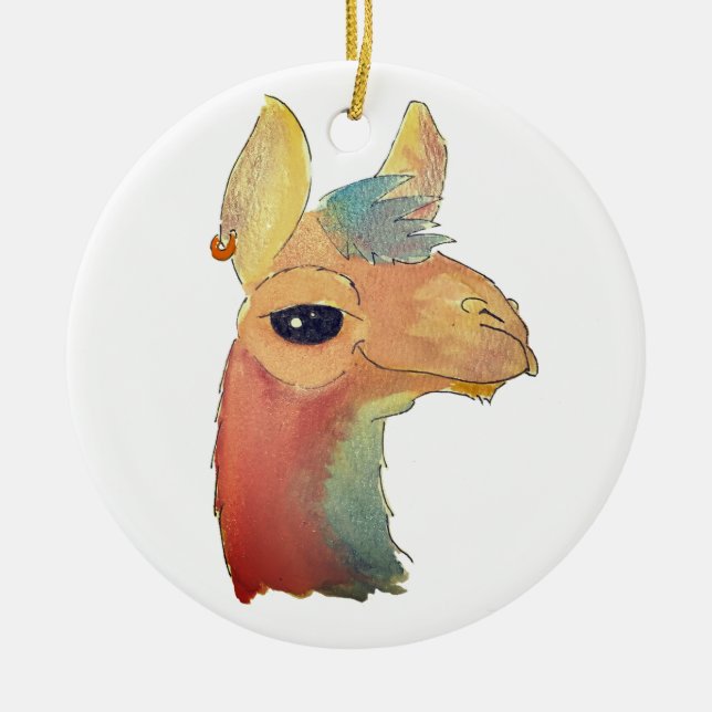 Fleece Navidad! Keramik Ornament (Vorne)