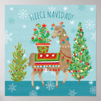 Fleece Navidad | Llamas Christmas