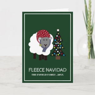 Fleece Navidad, Lustiges Spanisches Weihnachten Karte