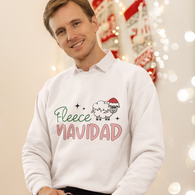 Fleece navidad niedliche Weihnachten Sweatshirt (Von Creator hochgeladen)