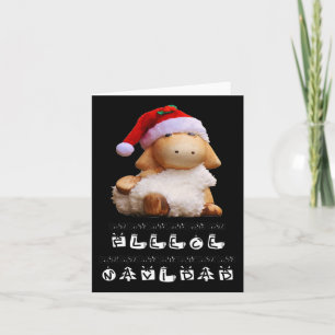 Fleece Navidad Uni Christmas Puft Geschenk für Chr Karte