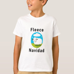 "Fleece Navidad" Weihnachten T-Shirt