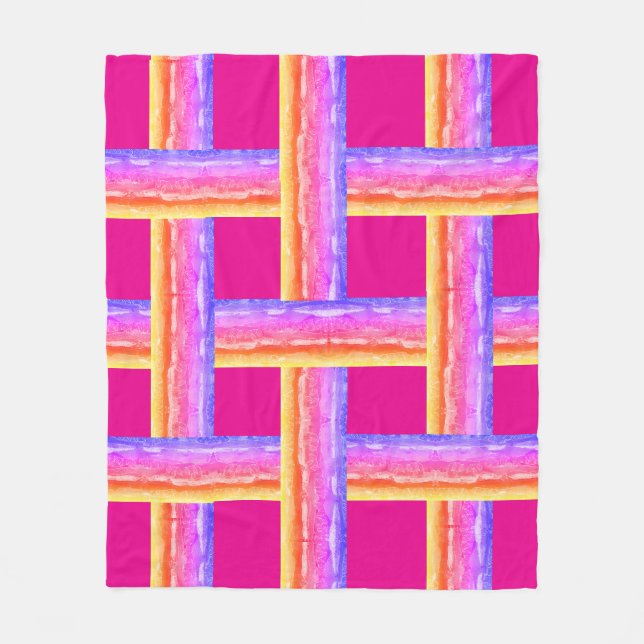 Fleecedecke. Fleecedecke (Vorderseite)