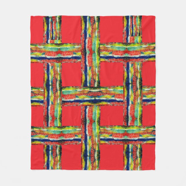 Fleecedecke. Fleecedecke (Vorderseite)