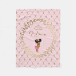 Fleecedecken, Babydusche, Babymädchen, Prinzessin, Fleecedecke