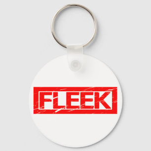 Fleek-Briefmarke Schlüsselanhänger
