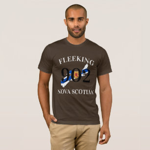 Fleeking Nova Scotian Halifax Dartmouth 902 T-Shir T-Shirt
