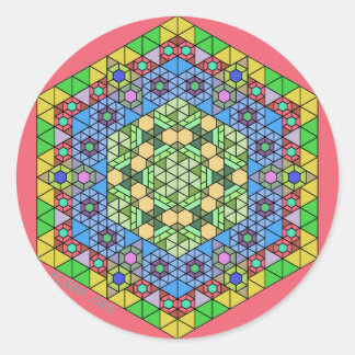 Fleen-Aufkleber #1 Runder Aufkleber