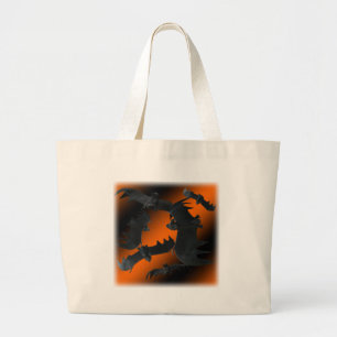 Fleet Halloween Canvas Bag Jumbo Stoffbeutel