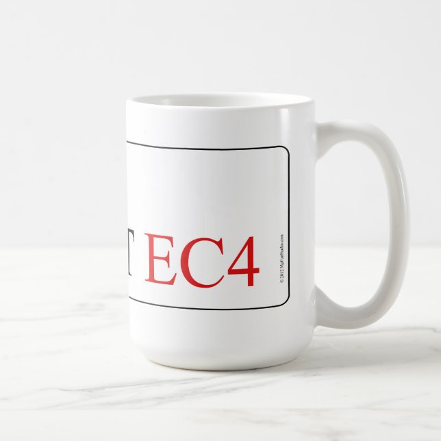 Fleet Street Kaffeetasse (Rechts)