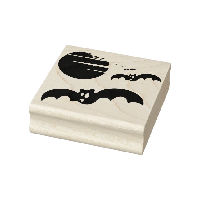 Fleet und Mond Gummistempel (Stempel)