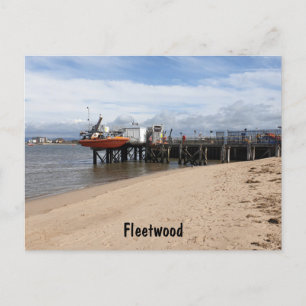 Fleetwood Beach Postkarte