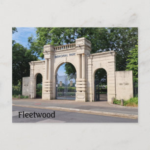 Fleetwood-Gedenkpark Postkarte