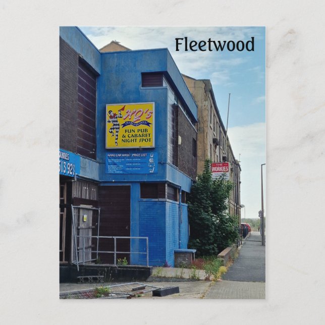 Fleetwood Harlequinn Postkarte (Vorderseite)