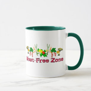 Fleisch-Freie Zone Tasse