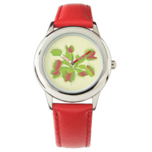 Fleisch fressende Pflanzen-Venus Fliegenfalle Armbanduhr