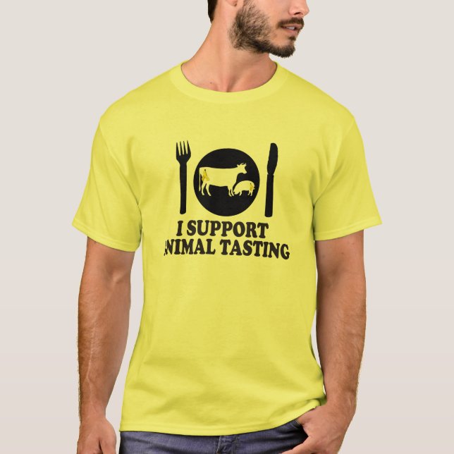 Fleisch fressendes Tier T-Shirt (Vorderseite)