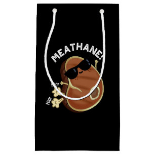 Fleisch-Hane Funny Farting Fleisch Pun Dark BG Kleine Geschenktüte