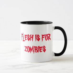 FLEISCH IST FÜR ZOMBIE-TASSE TASSE