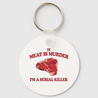 Fleisch ist Mord Schlüsselanhänger