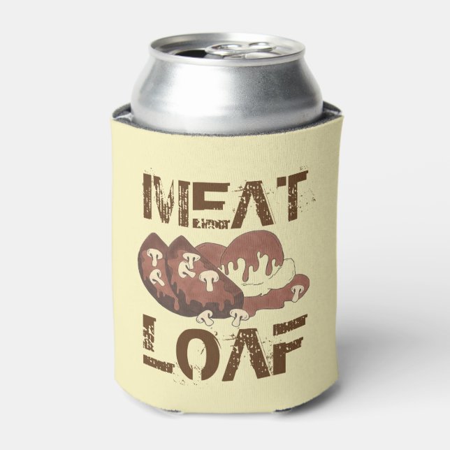 Fleisch Loaf Diner Meatloaf Kartoffeln Gravy Feins Dosenkühler (Kanne Vorderseite)