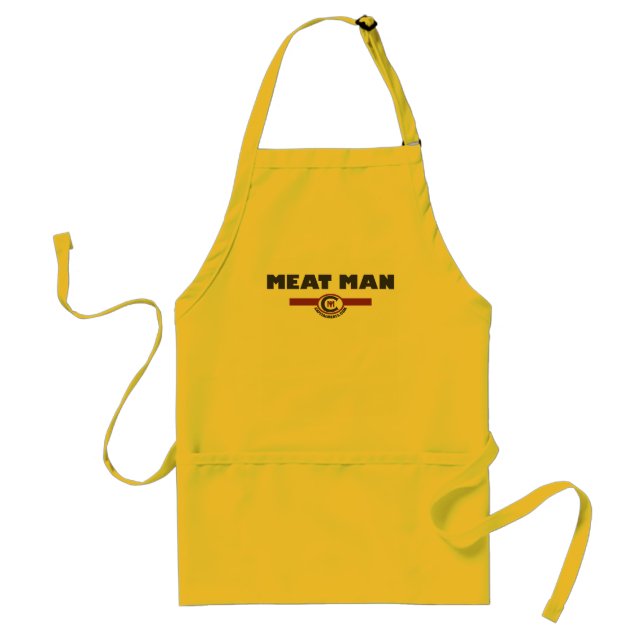Fleisch-Mann - Hauptstadts-Fleisch-Schürze Schürze (Vorne)