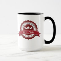 Fleisch-Party-große Tasse