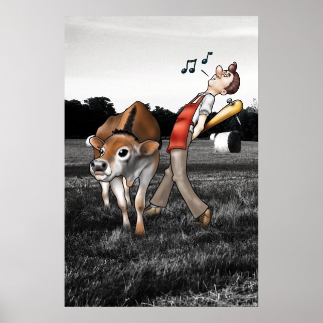 FLEISCH! Poster Print (Vorne)