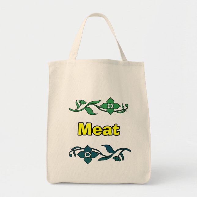 Fleisch-Tasche Tragetasche (Vorne)