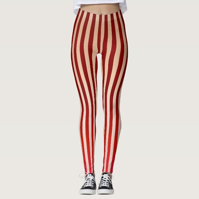 Fleisch und Blut (Streifen) Leggings (Vorderseite)