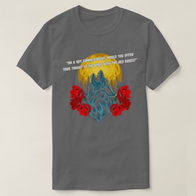 Fleisch, wenn du mir die Worte weggenommen hast T-Shirt (Design vorne)