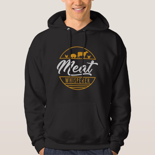 Fleisch Whisperer Hoodie (Vorderseite)