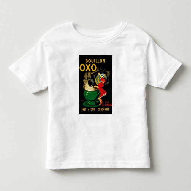 Fleischbrühe Vintages OxoposeterEurope Kleinkind T-shirt (Vorderseite)