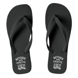 Fleischer Job Titel Tee Geschenk für Männer Frauen Flip Flops