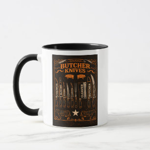 Fleischermesser Tasse